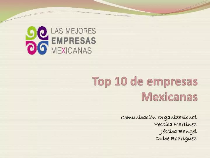 top 10 de empresas mexicanas
