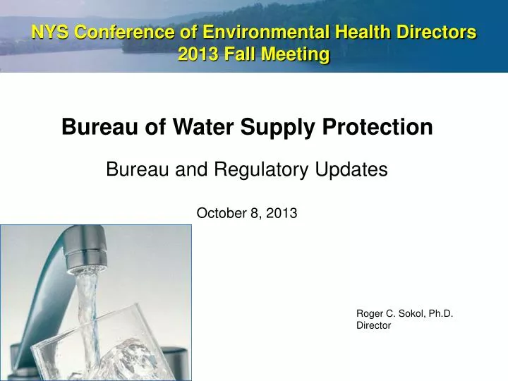 nys conference of environmental health directors 2013 fall meeting