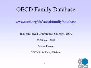 OECD Family Database oecd/els/social/family/database