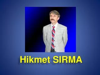 hikmet sirma
