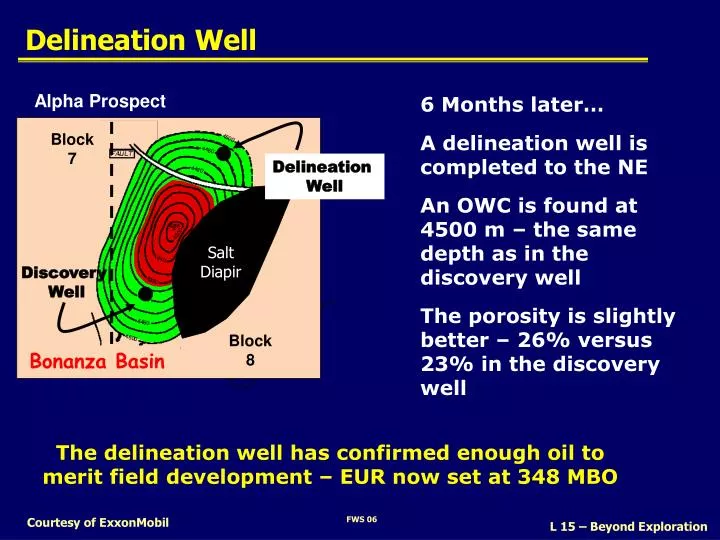delineation well