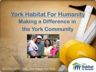 York Habitat For Humanity