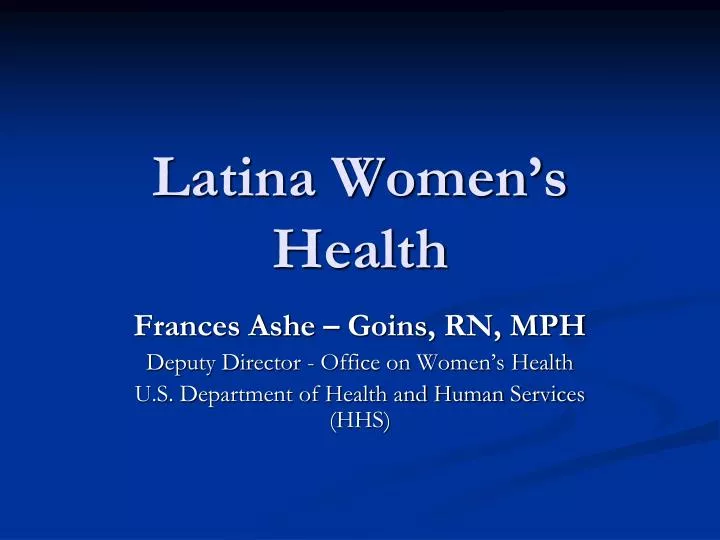 latina women s health