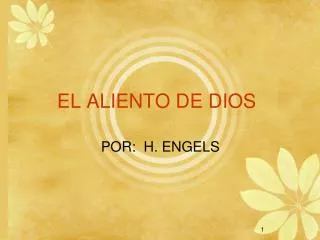 el aliento de dios