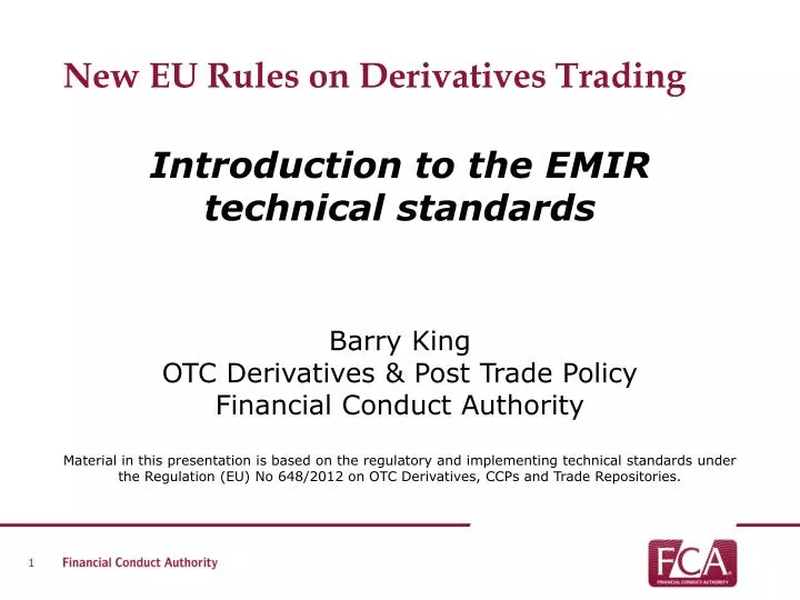 new eu rules on derivatives trading