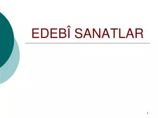 ede b sanatlar