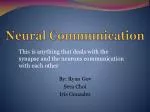 Neural Communication - slide 1