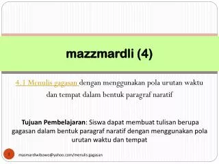 mazzmardli 4