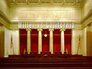 Miller vs California