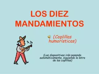 los diez mandamientos