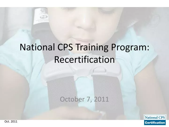 national cps training program recertification