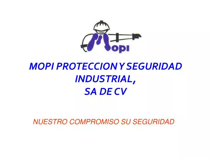 mopi proteccion y seguridad industrial sa de cv