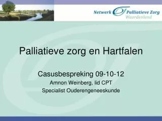 palliatieve zorg en hartfalen