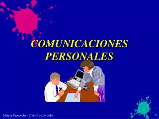 comunicaciones personales