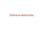 Elementi elektronike - slide 1