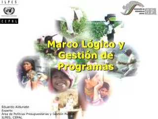marco l gico y gesti n de programas