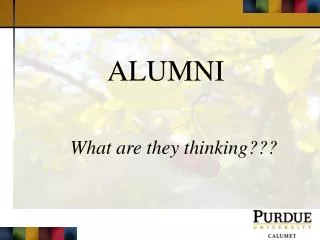 ALUMNI