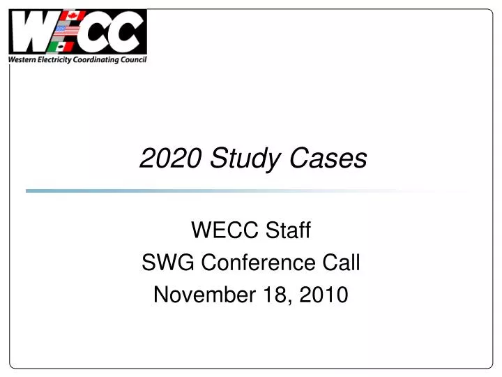 2020 study cases