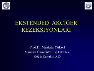 ekstended akc er rezeks yonlari