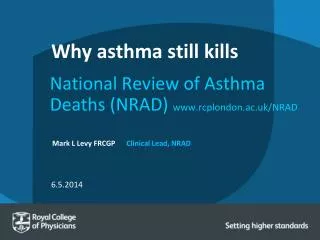 Why asthma still kills
