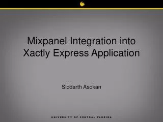 Mixpanel Integration into Xactly Express Application