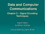 Data and Computer Communications - slide 1