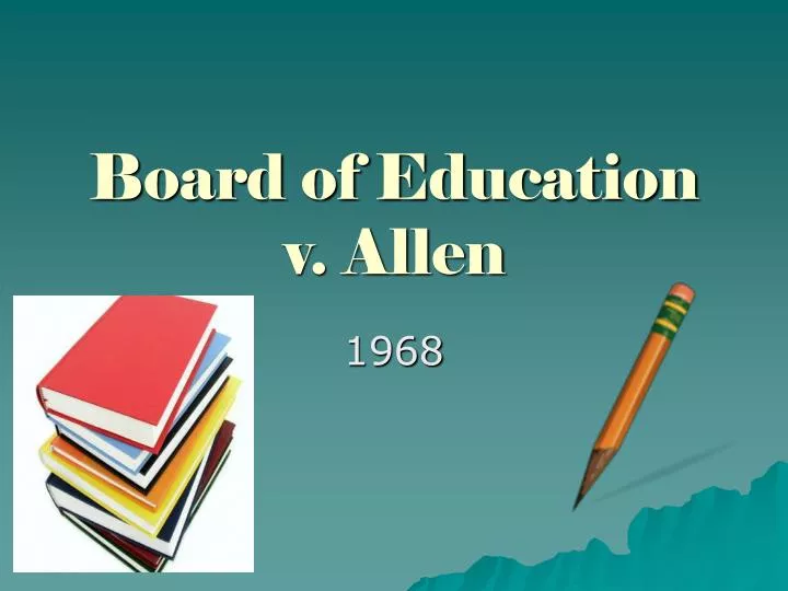 board of education v allen