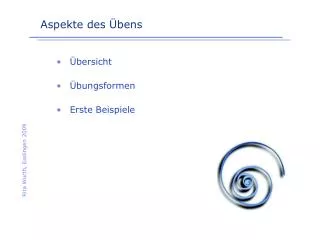 aspekte des bens