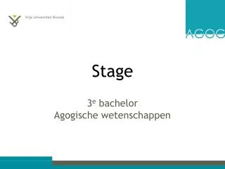 stage