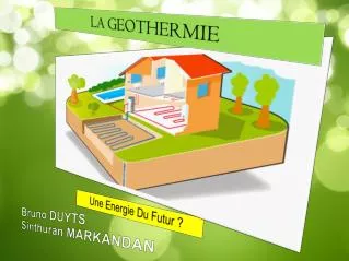 la geothermie