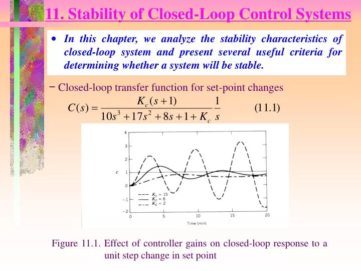 11 stability of closed loop control systems