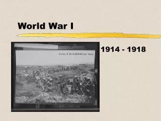 World War I