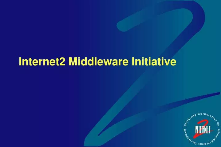 internet2 middleware initiative