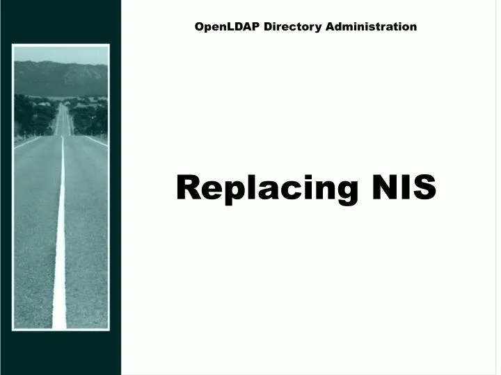 openldap directory administration replacing nis
