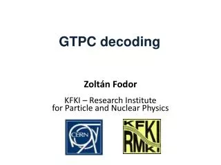 GTPC decoding