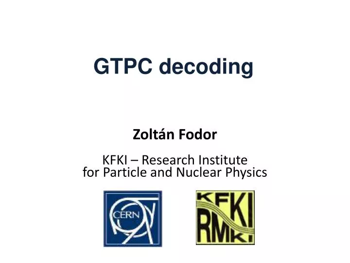 gtpc decoding
