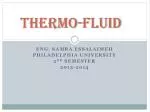 Thermo-Fluid - slide 1