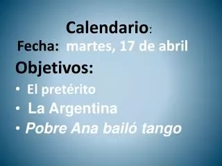 calendario