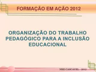forma o em a o 2012