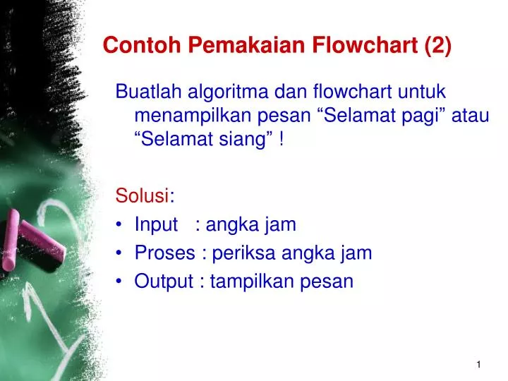 contoh pemakaian flowchart 2