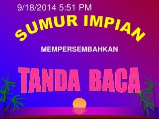 mempersembahkan