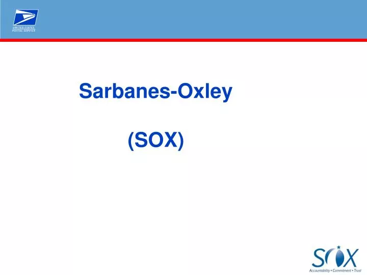 sarbanes oxley sox