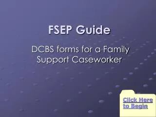 FSEP Guide