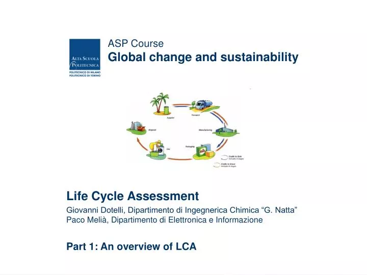 asp course global change and sustainability