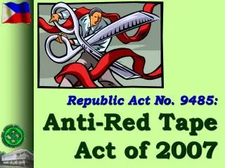 Republic Act No. 9485: Anti-Red Tape Act of 2007