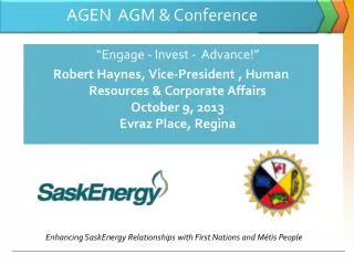 AGEN AGM &amp; Conference