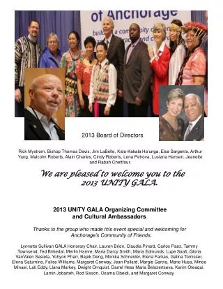 2013 Board of Directors