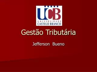 gest o tribut ria