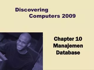 chapter 10 manajemen database