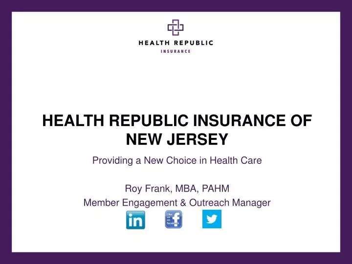 health republic insurance of new jersey